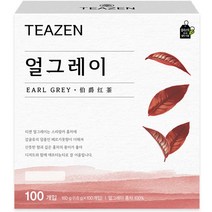 [로모얼그레이] 티젠 얼그레이 홍차, 1.6g, 100개