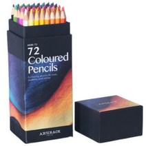[소프트오일파스텔72색] 퍼플빈 전문가용 고급 색연필, 72색, 1개
