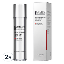 맨헤즈 페이셜 밸런싱 토탈 케어 올인원 지복합성, 120ml, 2개
