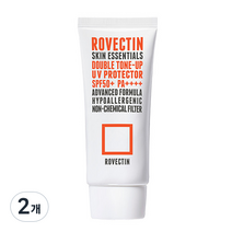 로벡틴 무기자차 더블 톤업 선크림 SPF50+ PA++++, 50ml, 2개