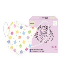 아이다움 캐릭터 입체 마스크 새부리형 개별포장 유아용