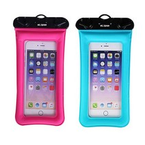 이립스 에어튜브 스마트폰 방수팩, 핑크, 스카이, 2개