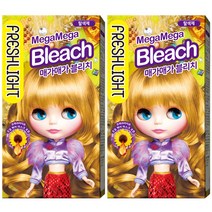 프레쉬라이트 헤어 블리치 메가메가 탈색제, 130ml, 2개