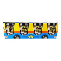 뽀로로 떡볶이 버스팩 짜장맛, 110g, 4개