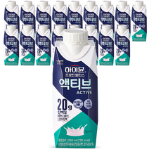 하이뮨 일동후디스 프로틴 밸런스 액티브 밀크 오리지널, 18개, 250ml