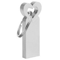 뮤스트 하트 USB 2.0 메모리 실버, 32GB