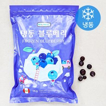 웰프레쉬 냉동 페루산 블루베리 (냉동), 1kg, 1봉