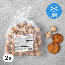 맨치트 미니 New 초코쿠키 황색 냉동생지, 900g, 2봉