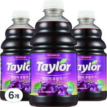 테일러 푸룬주스, 946ml, 6개