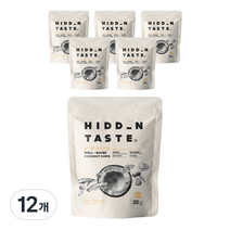히든테이스트 잘 구운 코코넛 칩 마일드, 35g, 12개