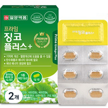 일양약품 프라임 징코 플러스 15g, 2개
