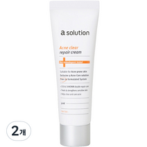 에이솔루션 아크네 클리어 리페어 크림, 50ml, 2개