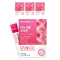 내츄럴플러스 이노시톨 포우먼, 4개, 75g