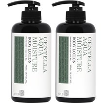 에이플비 센텔라 아쿠아 수분 바디로션, 500ml, 2개