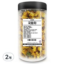 고미네 국화차 통, 30g, 2개, 2개