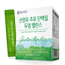 보뚜 산양유 초유 단백질 듀얼 밸런스 30p, 1개, 60g