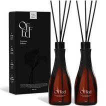 오프드 프리미엄 대용량 디퓨저 300ml 2p, 안개숲, 2개