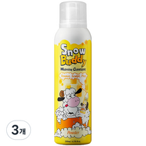 스노우버디 휘핑 클렌저 베이비파우더향, 200ml, 3개