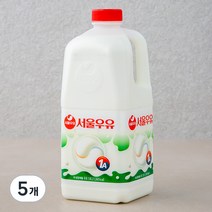 서울우유 나100% 우유, 1800ml, 5개