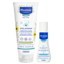 무스텔라 스텔라토피아 에몰리언트 크림 200ml + 젠틀 클렌징 젤 50ml 세트, 1세트