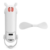 도도팩토리 빠빠빠 접이식 휴대용 선풍기, RR-FAN1, 화이트