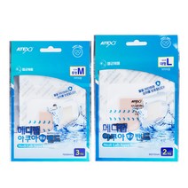 아텍스 메디랩 아쿠아 멸균밴드 중형 3p + 대형 2p, 1세트
