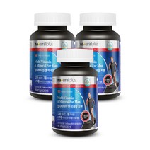내츄럴플러스 멀티비타민 미네랄 포맨, 1445mg, 90정, 3개