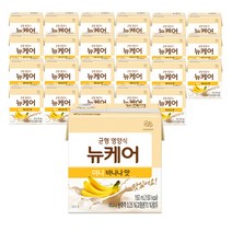 뉴케어 바나나맛 아셉틱 환자영양식, 24개, 150ml