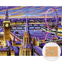 아트조이 DIY 명화그리기 가로형 50 x 40cm, 런던풍경