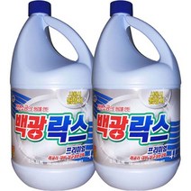 트레펑 백광 락스, 4L, 2개