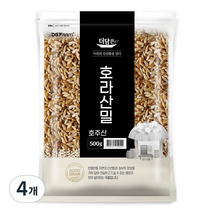 더담은 호주산 호라산밀, 500g, 4개