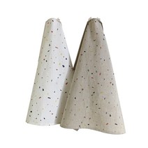 챔버스 주방 고리 수건 2종 세트, 베이지, 화이트, 1세트