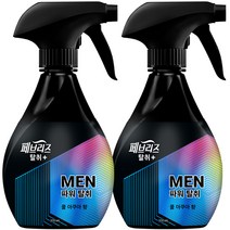 페브리즈 맨 데오드란트 파워 섬유탈취제 쿨아쿠아향 본품, 370ml, 2개, 쿨 아쿠아 향