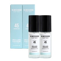 더블유드레스룸 드레스 & 리빙 클리어 퍼퓸 S2 70ml, No45 모닝레인, 2개입