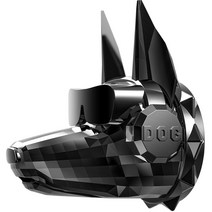 도그독 차량용 방향제 D-E1 도베르만 메탈릭블랙 화이트코튼, 1개입, 1개