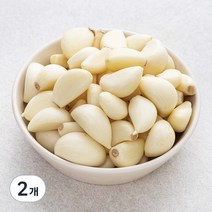 국내산 깐마늘, 200g, 2개