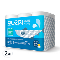 모나리자 에어볼 펄프 키친타올 150매, 2개, 6개입