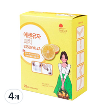 에센스네이쳐 에센유자 밴드형 발패치, 20개입, 4개