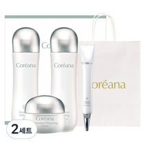 코리아나 발효 화이트닝 3종 + 스팟 에센스 + 쇼핑백, 2세트