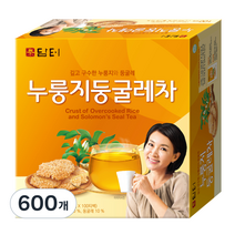 담터 누룽지 둥굴레차, 1.5g, 600개