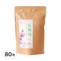 우리꽃연구소 도화차 삼각티백, 0.5g, 80개