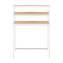스피드랙 V2 선반 3단 1200 x 600 x 1800 mm, 화이트(앵글)
