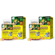 네추럴라이즈 칼슘 앤 비타민D 꾸미 60p, 150g, 2개