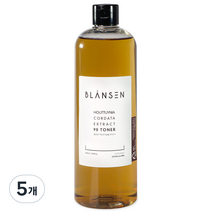 블랑센 어성초 추출물 90 토너, 5개, 500ml