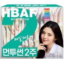 바프 먼투썬 매일견과 먼투썬 2주, 20g, 14봉