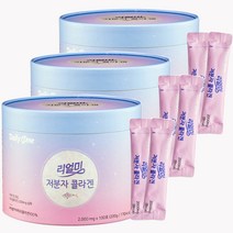 데일리원 리얼미 저분자 콜라겐, 3개, 200g