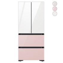 [색상선택형] 삼성전자 비스포크 프리스탠딩 김치냉장고 플러스 방문설치, RQ58A9441AP, 글램 핑크