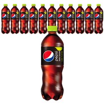 펩시 제로 슈거 라임향, 12개, 500ml
