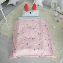 티피 사계절 렌징 면모달 토퍼형 낮잠이불 세트, 웬디