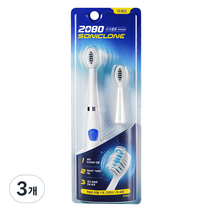 2080 소닉클론 음파진동 칫솔, 3개